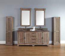 James Martin Furniture 238-105-5711 - Providence - 72" Double Cabinet, Driftwood