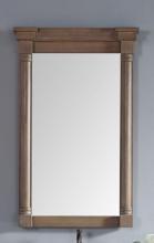 James Martin Furniture 238-107-5911 - Savannah & Providence - 27" Single Mirror, Driftwood