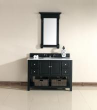 James Martin Furniture 925-V48-AQB-GWH - Urban - 48" Single Vanity, Antique Black Finish, Guangxi Marble Top