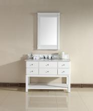 James Martin Furniture 950-V48-PWH-GWH - Urban - 48" Single Vanity, White Finish, Guangxi Marble Top