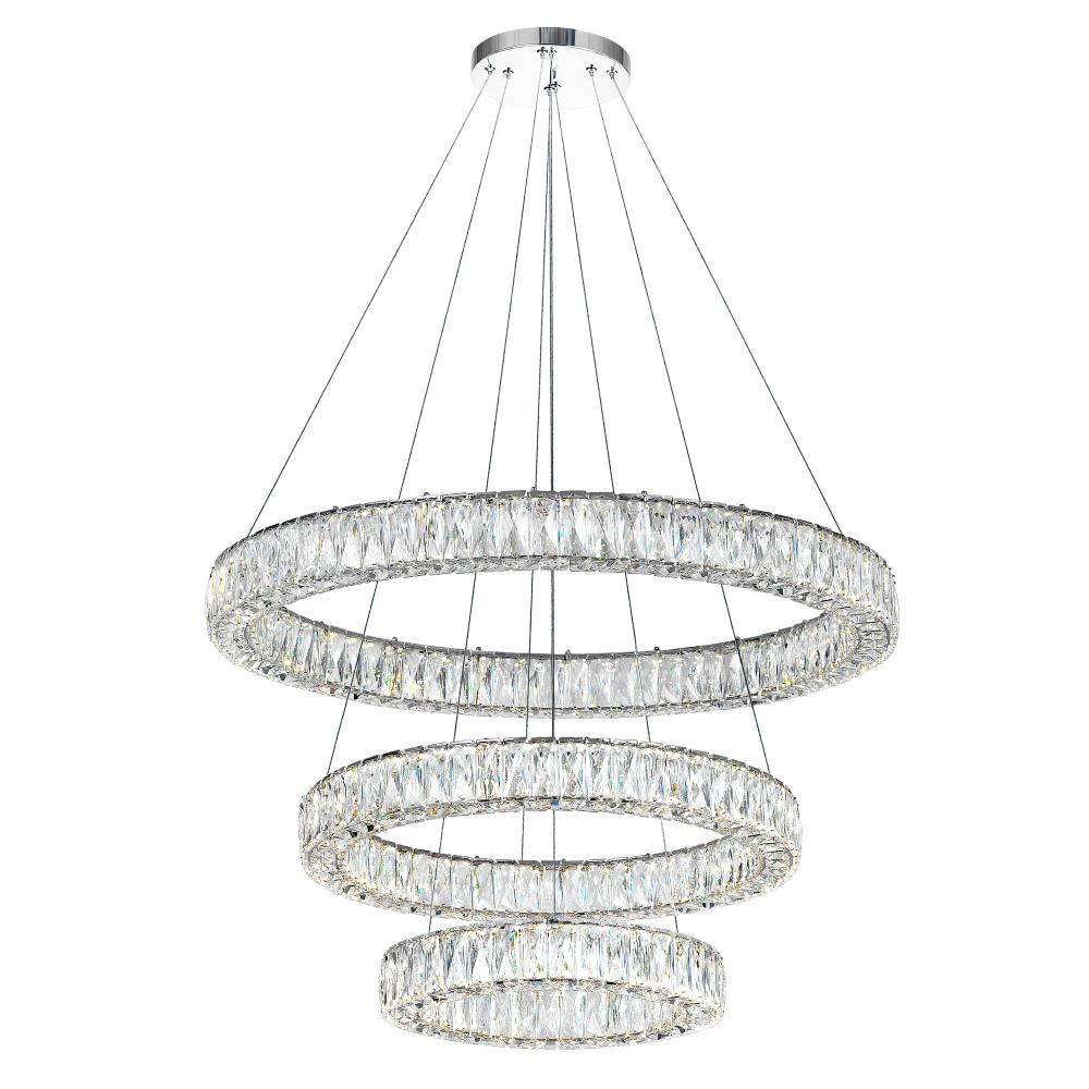 Madeline LED Chandelier With Chrome Finish