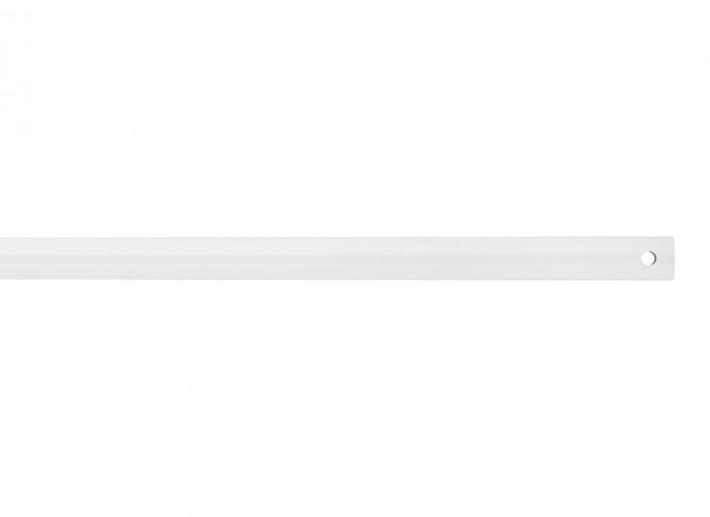 24" Downrod in White