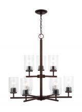 Generation Lighting 31172EN7-710 - Nine Light Chandelier