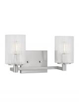 Generation Lighting GLV1042BS - Two Light Wall/Bath