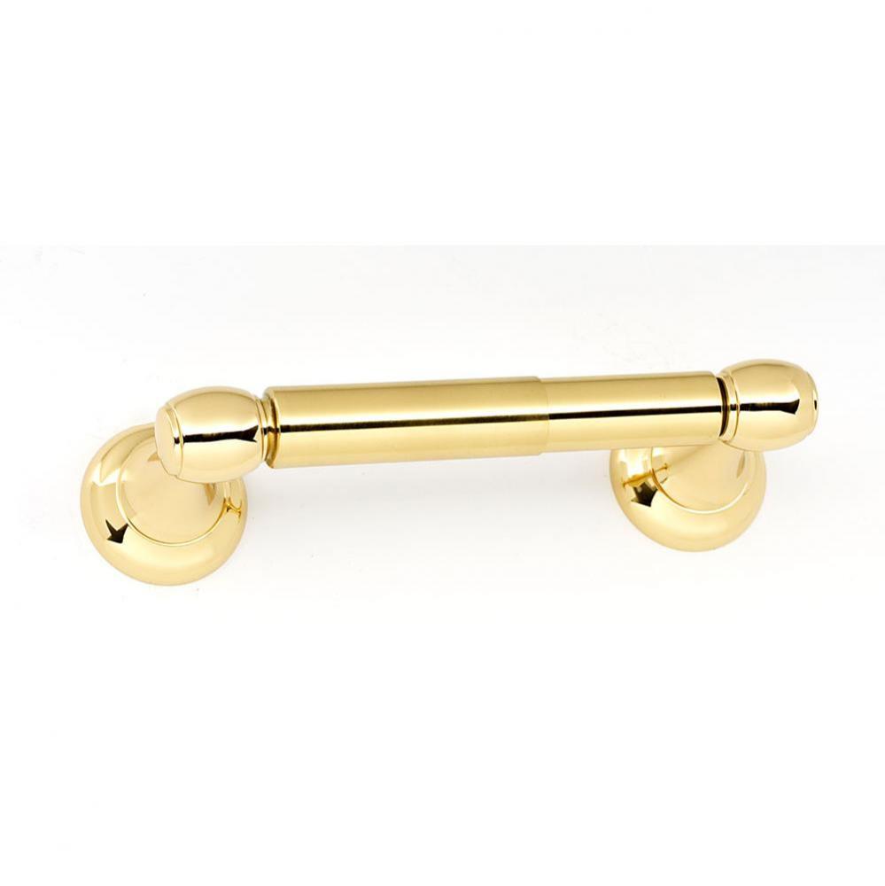 Alno A6684 Royale Double Robe Hook - Unlacquered Brass