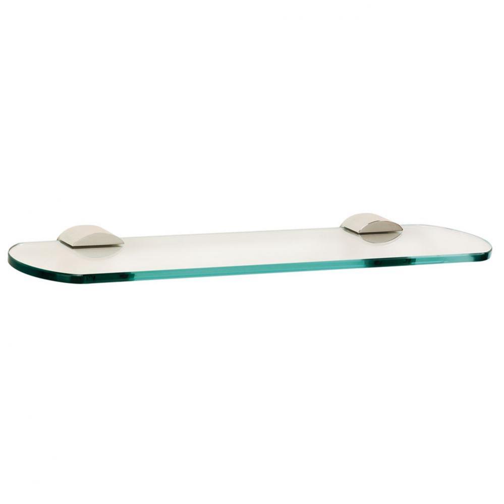 18'' Glass Shelf W/Brackets