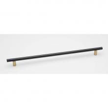 Alno A2802-12-CHP/MB - 12'' Pull Smooth Bar