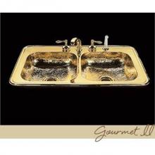 Alno B2233P.WB - Gourmet II, Kitchen Sink, Hammertone Pattern, Drop In