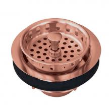 Alno D2000.WC - Drain - 3.5'' Large Basket Strainer W/ Basket, Solid Brass W/ Washers And Nuts