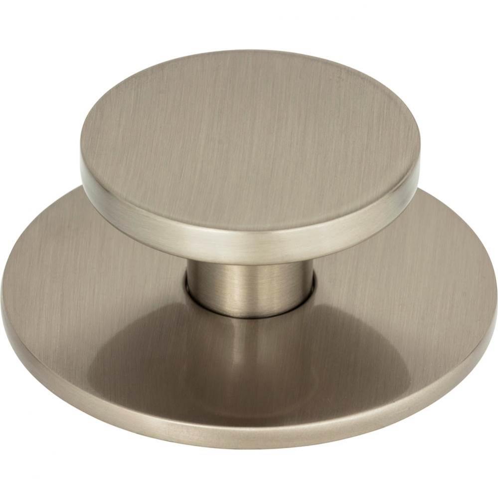 Dot Knob 2 Inch Brushed Nickel