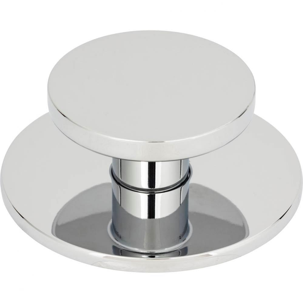 Dot Knob 2 Inch Polished Chrome