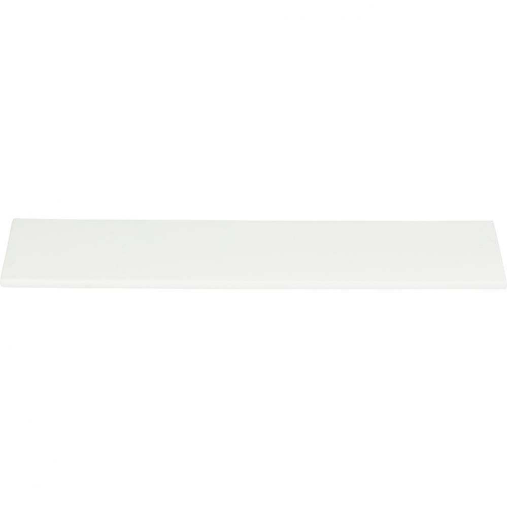 Tab Edge Pull 8 13/16 Inch (c-c) High White Gloss