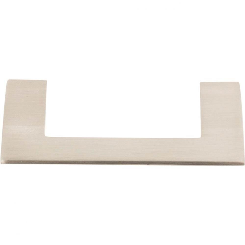 Angled Drop Pull 3 Inch (c-c) Brushed Nickel