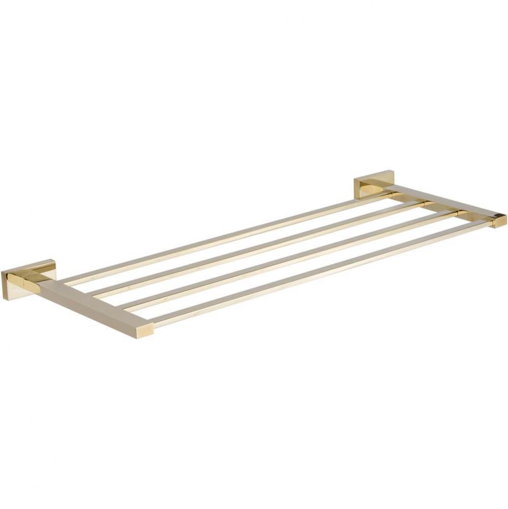 Axel Bath Towel Rack 22 Inch French Gold