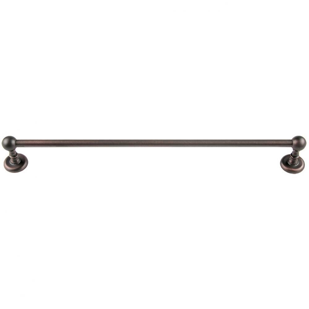 Emma Bath Towel Bar 24 Inch Single Venetian Bronze