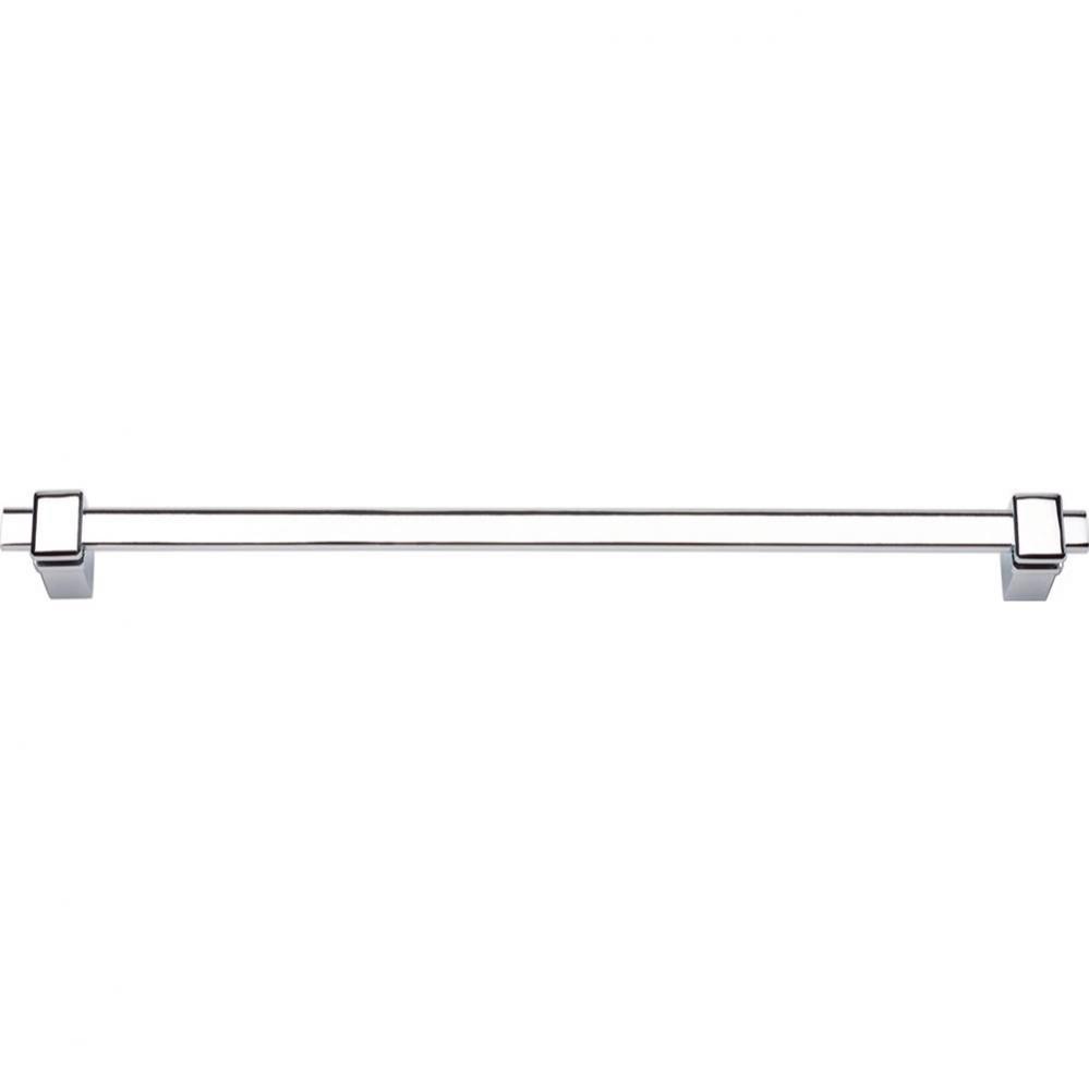 Buckle Up Bath Towel Bar 18 Inch Single Polished Chrome