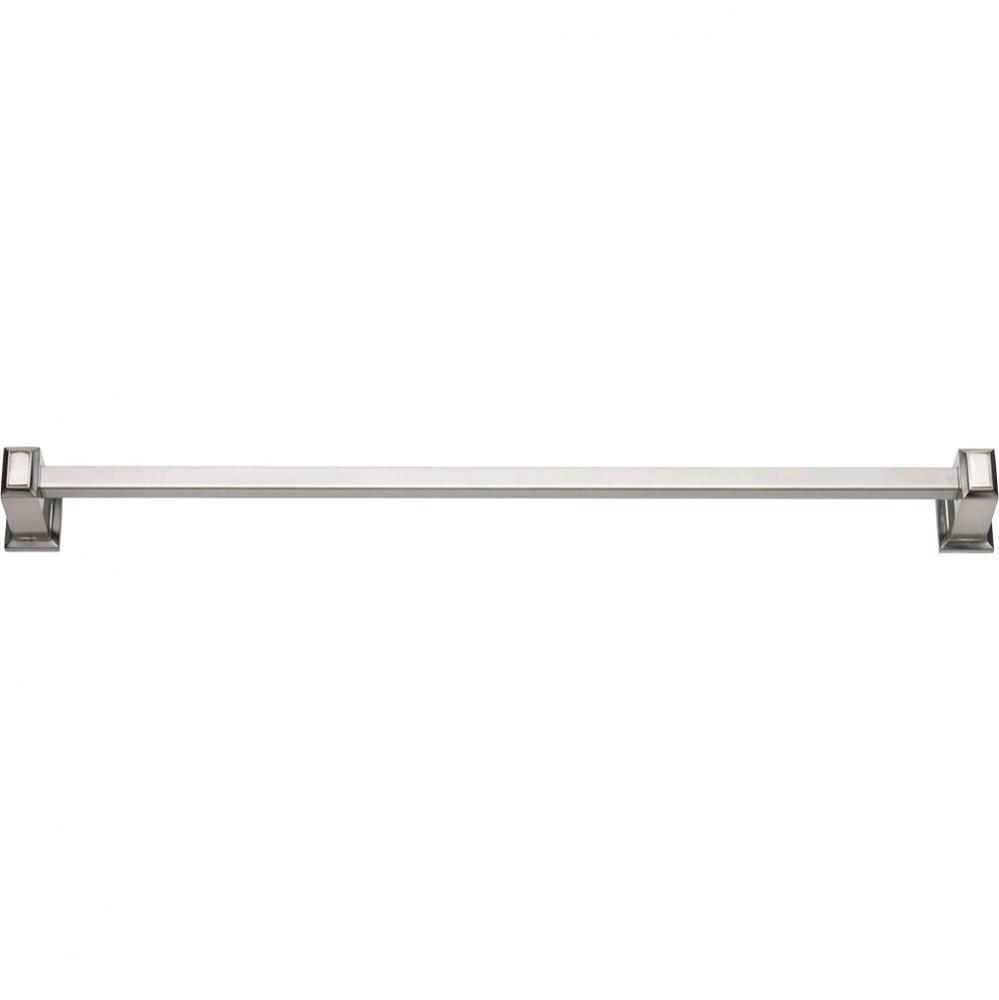 Sutton Place Bath Towel Bar 18 Inch Single Brushed Nickel