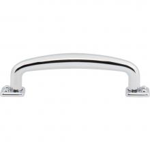 Atlas A541-CH - Benning Pull 3 3/4 Inch (c-c) Polished Chrome