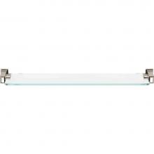 Atlas SUTSF-PN - Sutton Place Bath Glass Shelf 24 Inches Polished Nickel