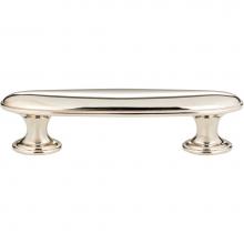 Atlas 317-PN - Austen Oval Pull 3 Inch (c-c) Polished Nickel