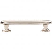 Atlas 439-PN - Austen Oval Pull 3 3/4 Inch (c-c) Polished Nickel