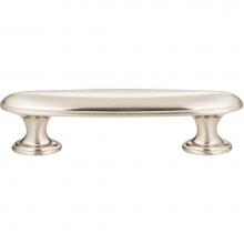 Atlas 317-BRN - Austen Oval Pull 3 Inch (c-c) Brushed Nickel