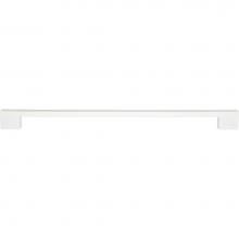 Atlas AP12-WG - Thin Square Appliance Pull 18 Inch (c-c) High White Gloss