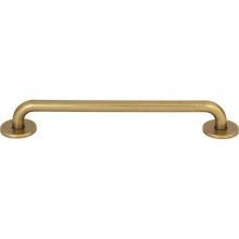 Atlas A604-UB - Dot Pull 7 9/16 Inch (c-c) Vintage Brass