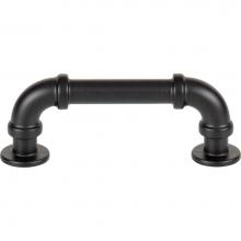 Atlas 367-BL - Steam Punk Pull 3 Inch (c-c) Matte Black