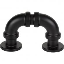 Atlas 366-BL - Steam Punk Finger Pull 1 5/16 Inch (c-c) Matte Black