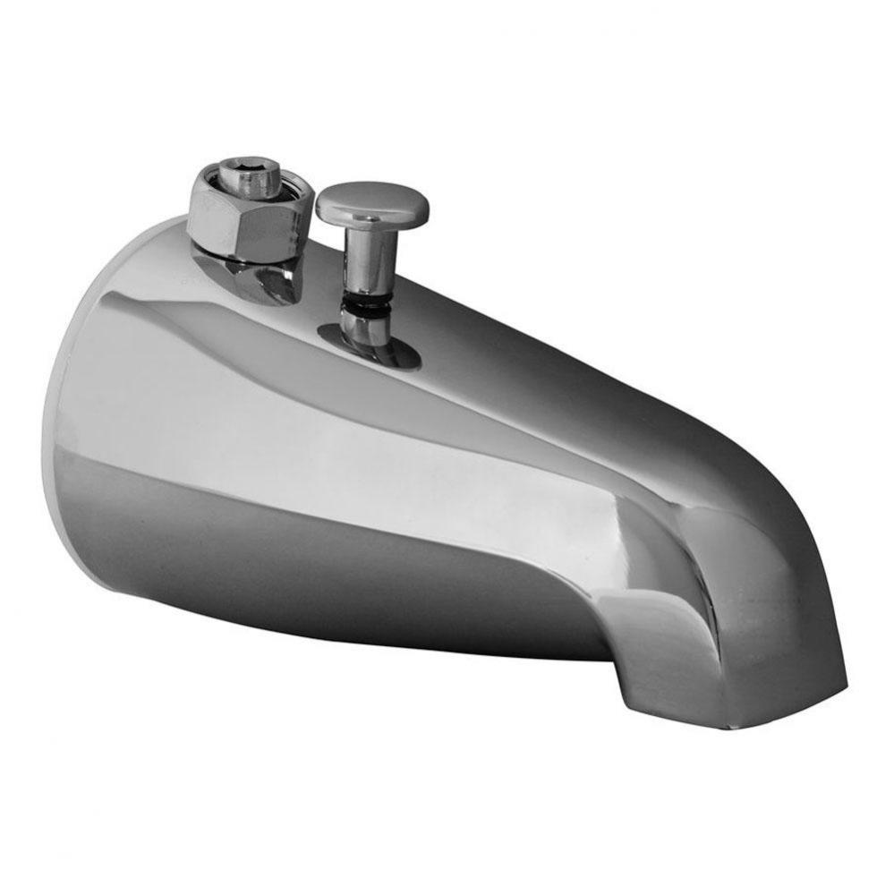 Diverter Spout Only for Built  In Tubs, Polished Chrome