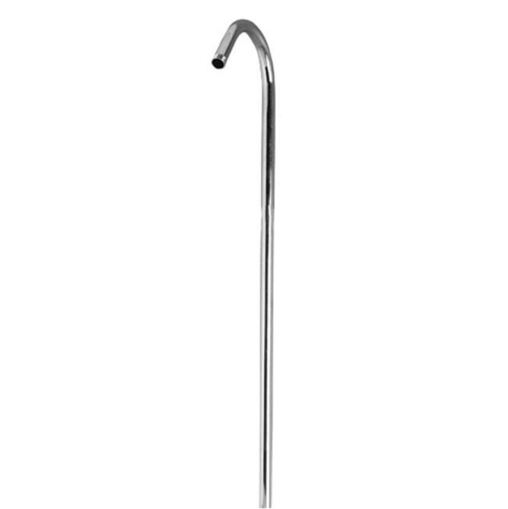 Shower Riser Only, 50'' Polished Chrome