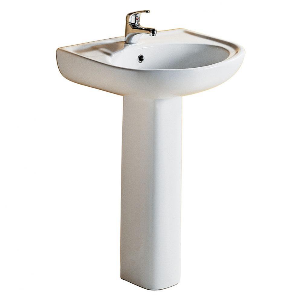 Cynthia 520 Pedestal Lavatory 8'' cc, White