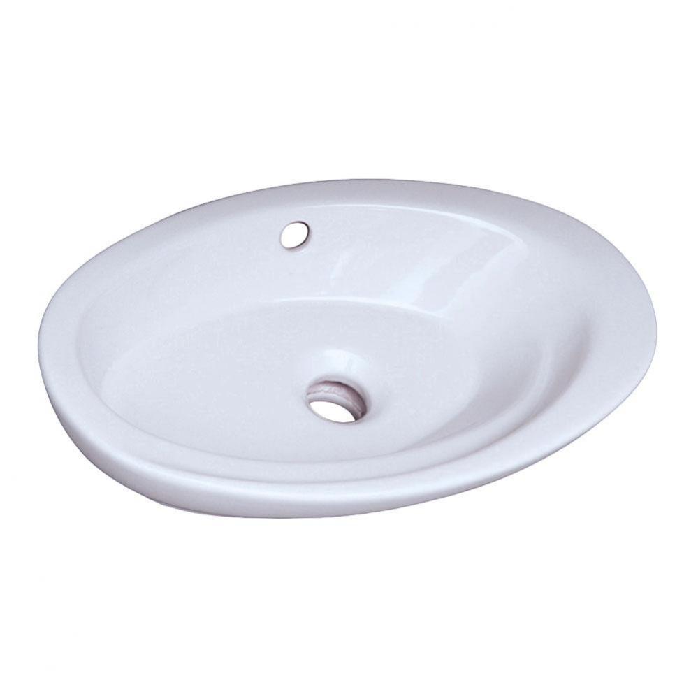 Infinity Above Counter Basin 23'' - White