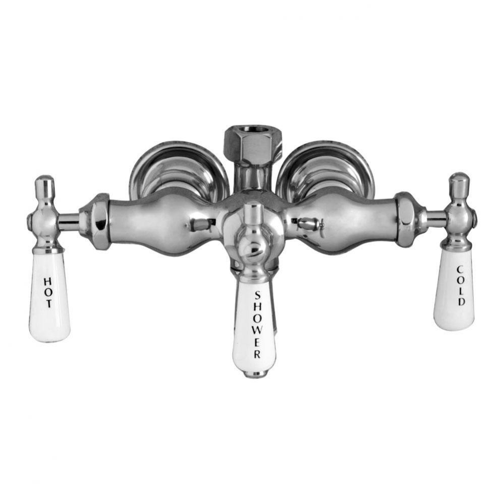 Diverter Bathcock, No Riser,  Old Style, Acry Tub,  Chrome