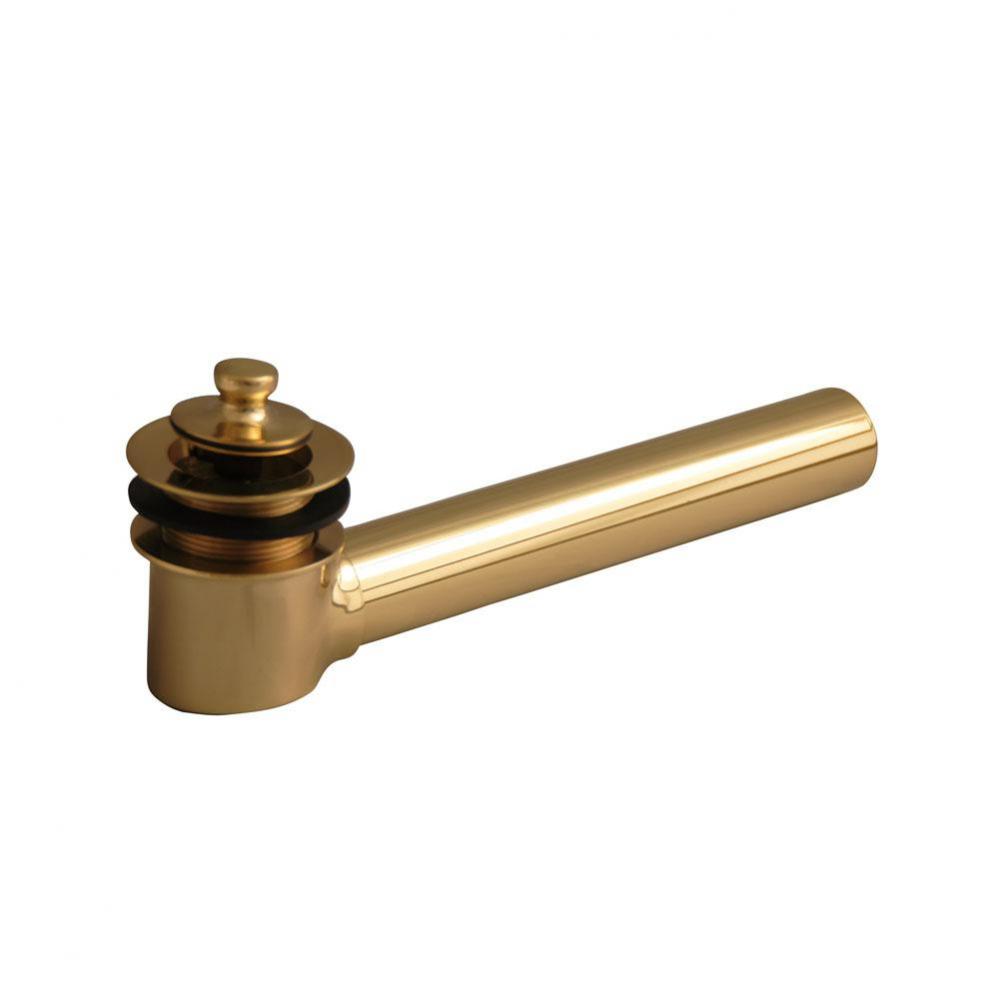 Tub Shoe Drain Polished Brass