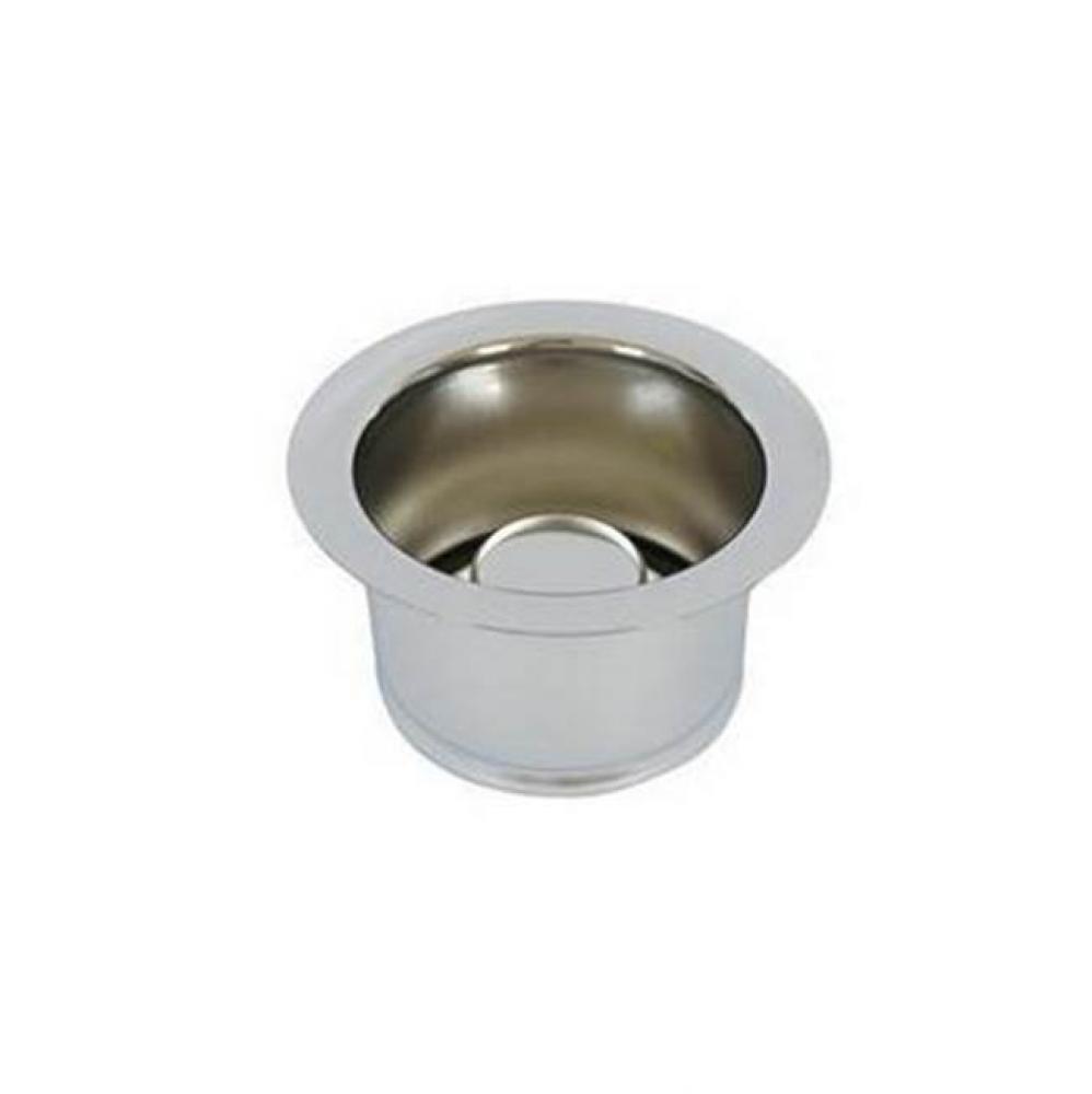 3-1/2'' Extra Deep Garbage Disposer Flange & Stopper,CP