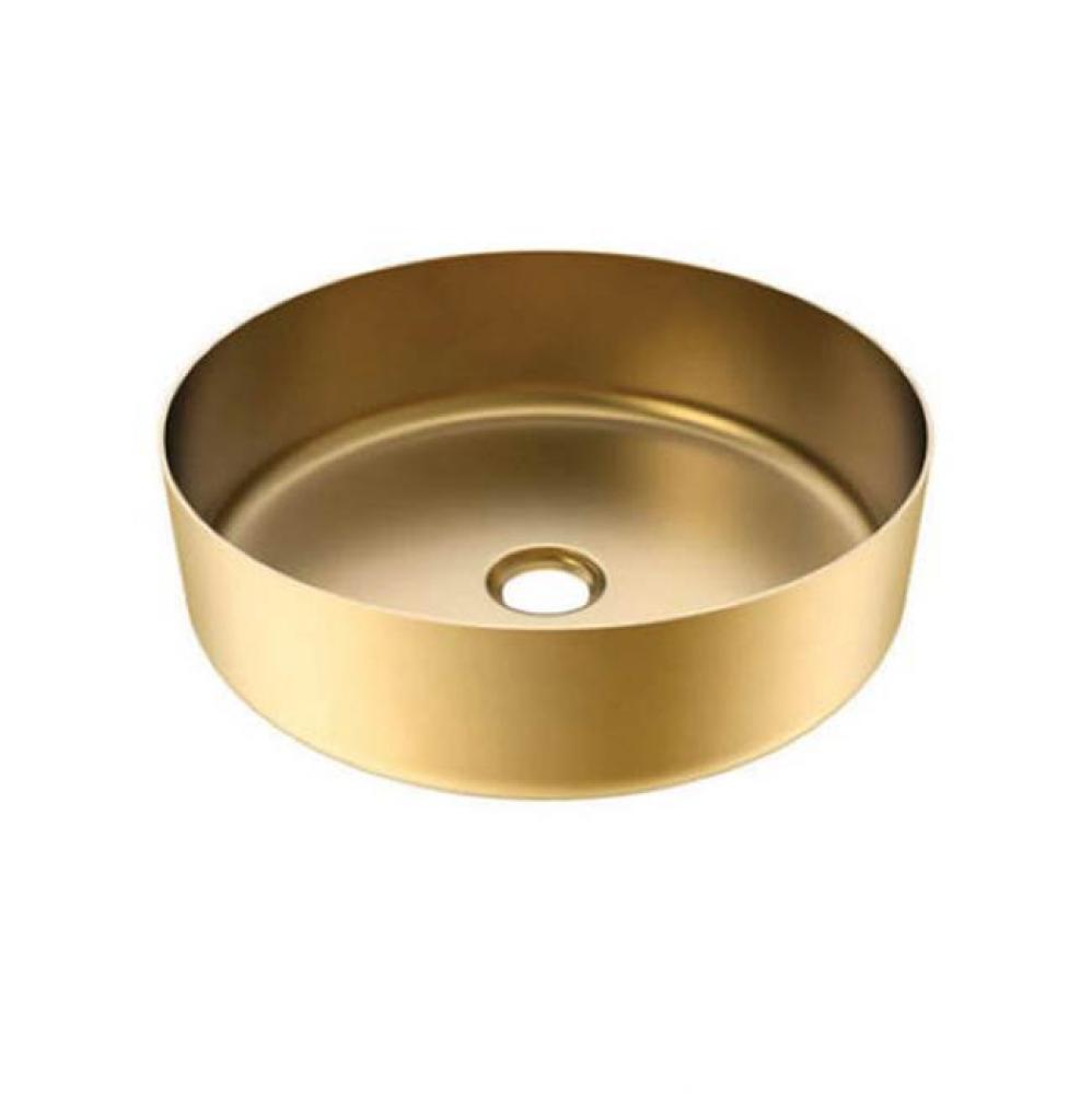 Kana 15''Stainless Steel Vessel Grade 316, Gold