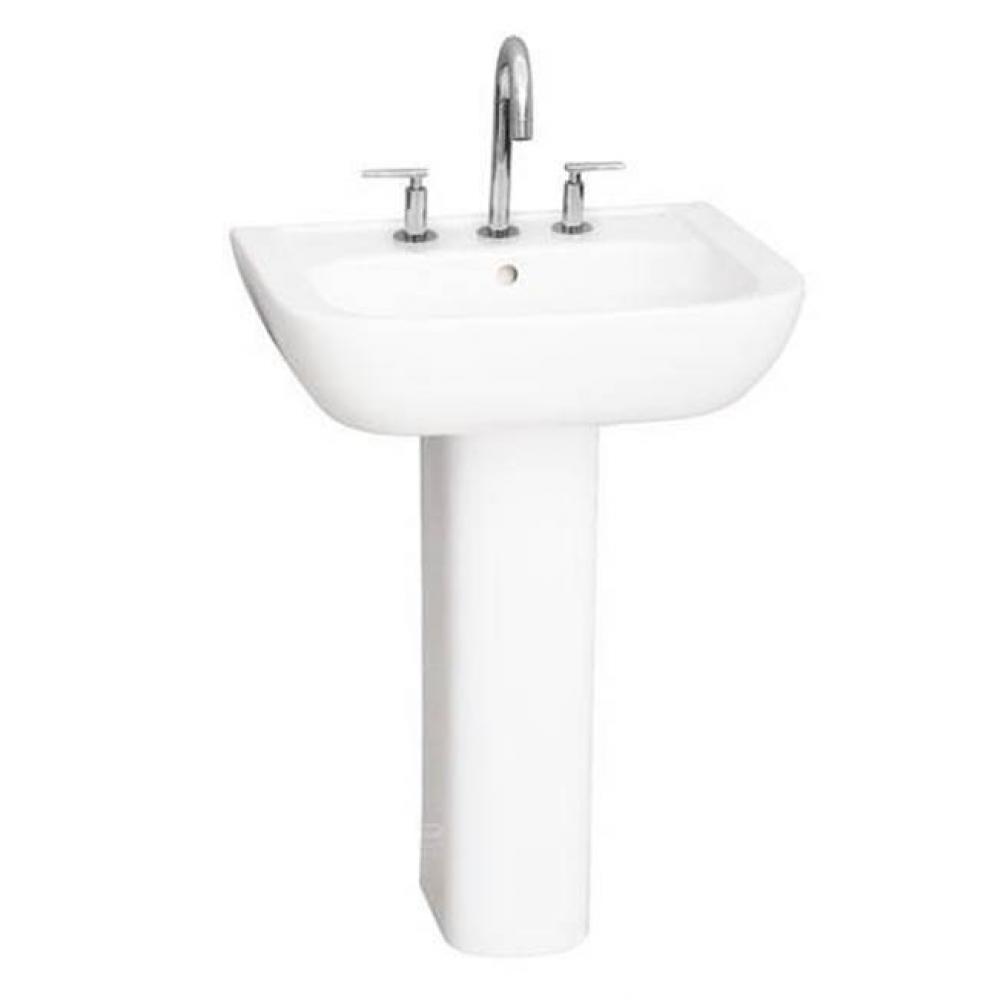 Caroline 450 Basin only, White, 4'' Center Set