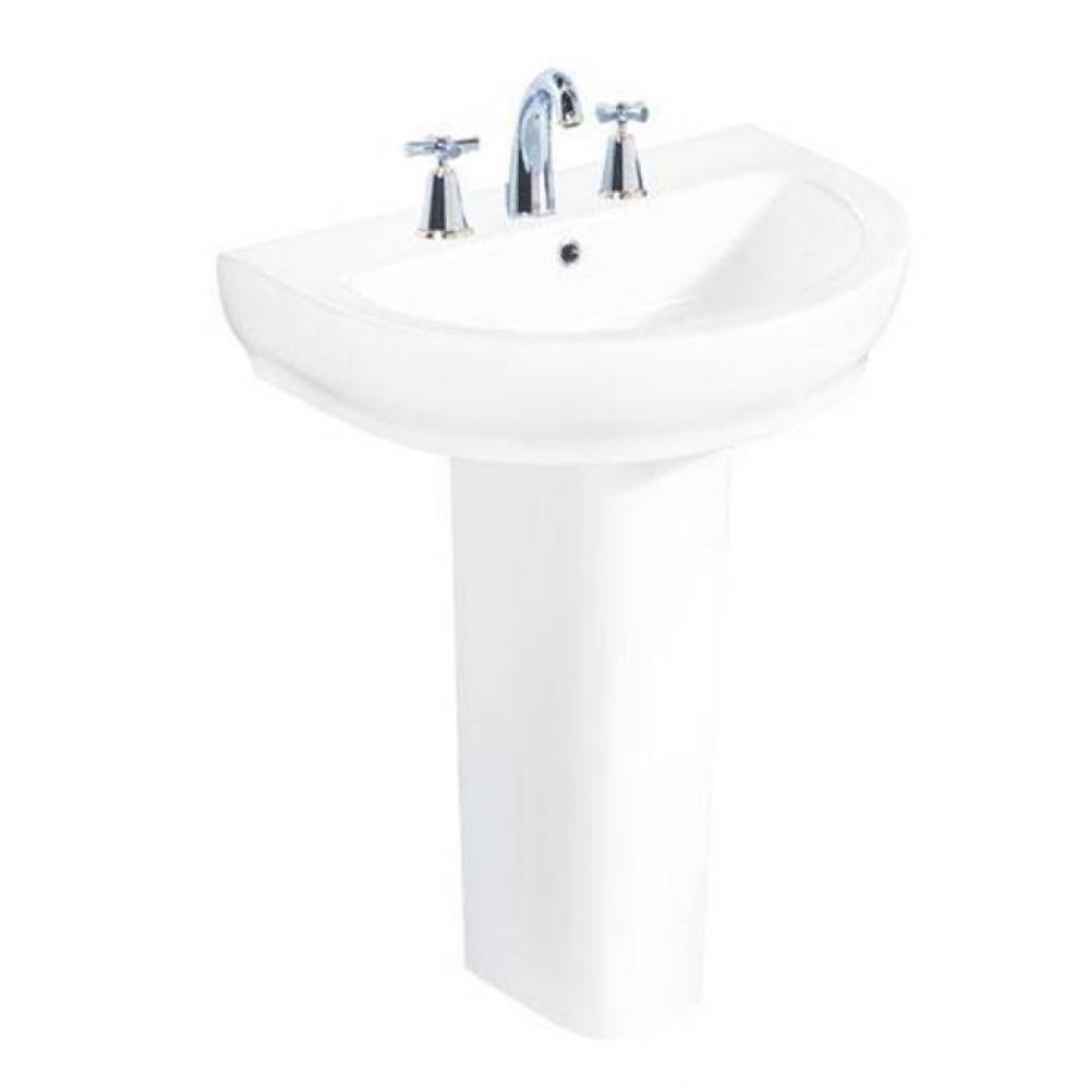 Harmony 650 Basin only,White-4'' Centerset