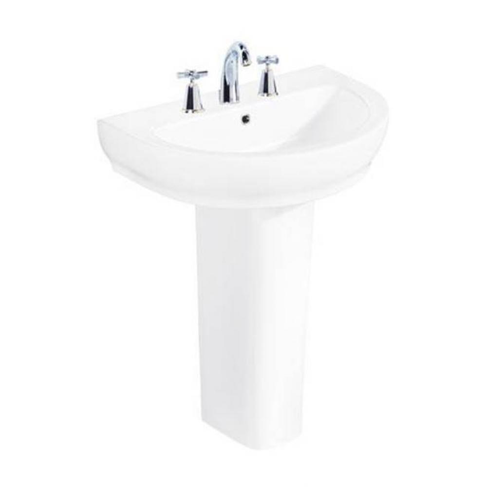 Harmony 800 Basin only,White-4'' Centerset