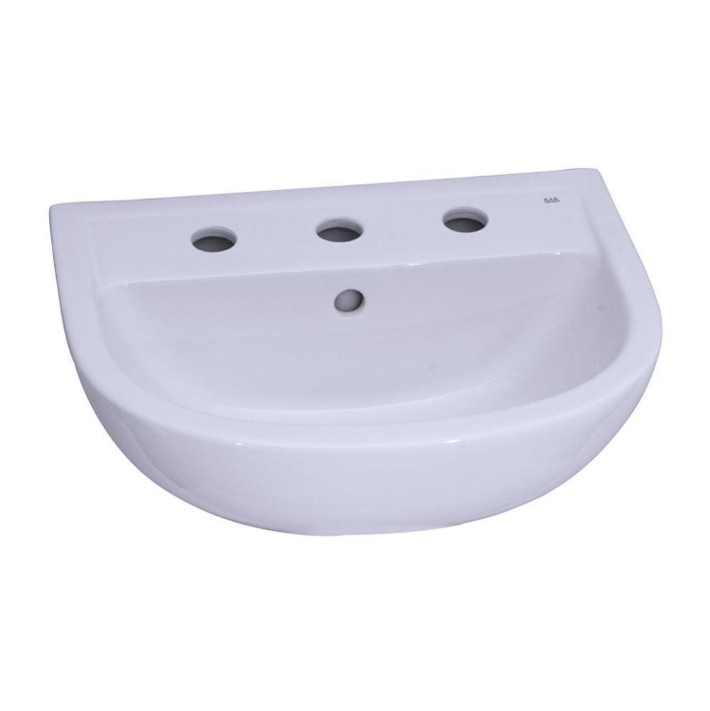 Compact 450 Wall-Hung 8'' ws, White