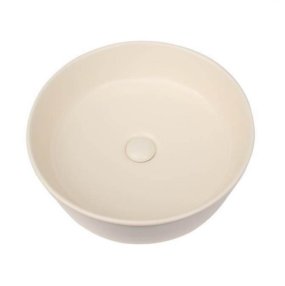 Harmony 16-1/2'' Round Above Counter Basin,Matte Cream