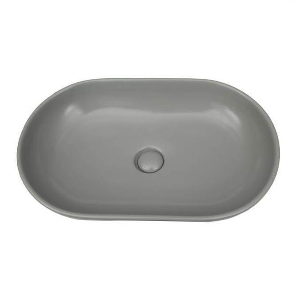 Harmony 21-3/4''Oval Above Counter Basin,Matt Light Green