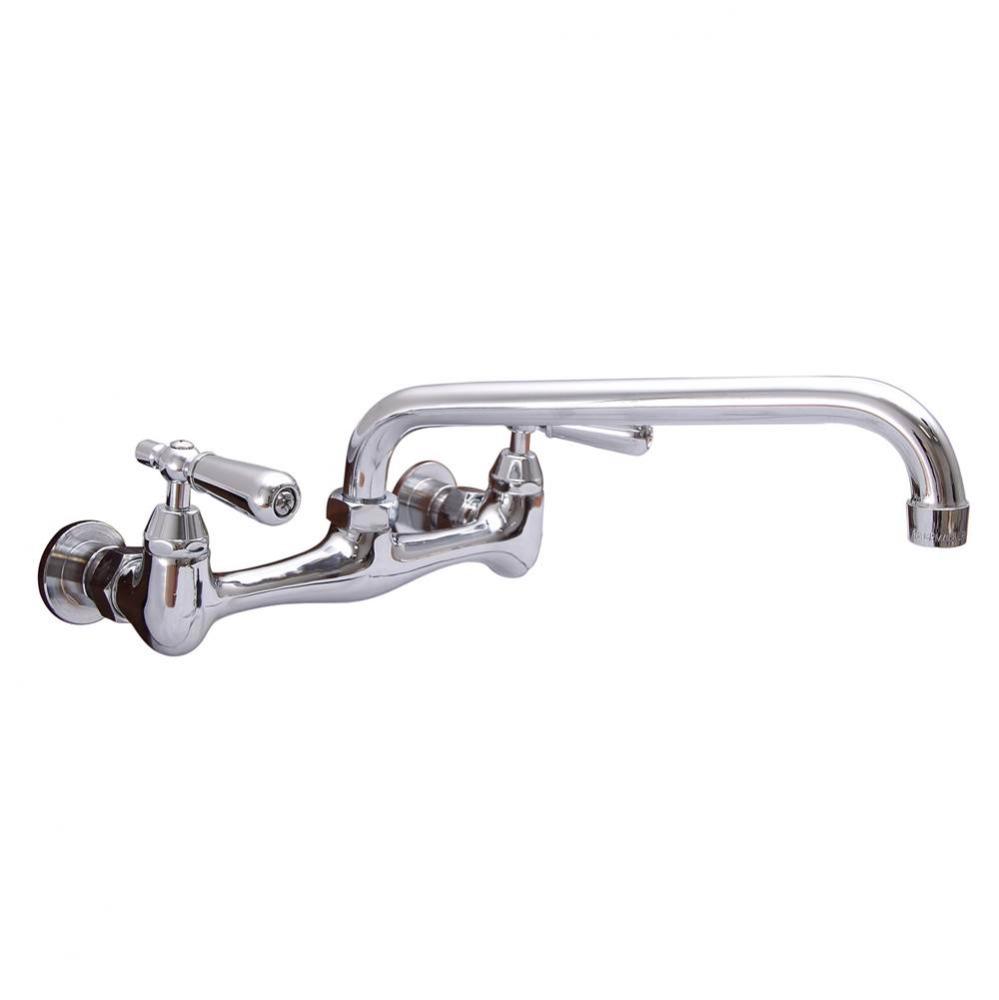 Dollie Wall Mount,Lever Handle 10'' Spout w/ceramic Disc, CP