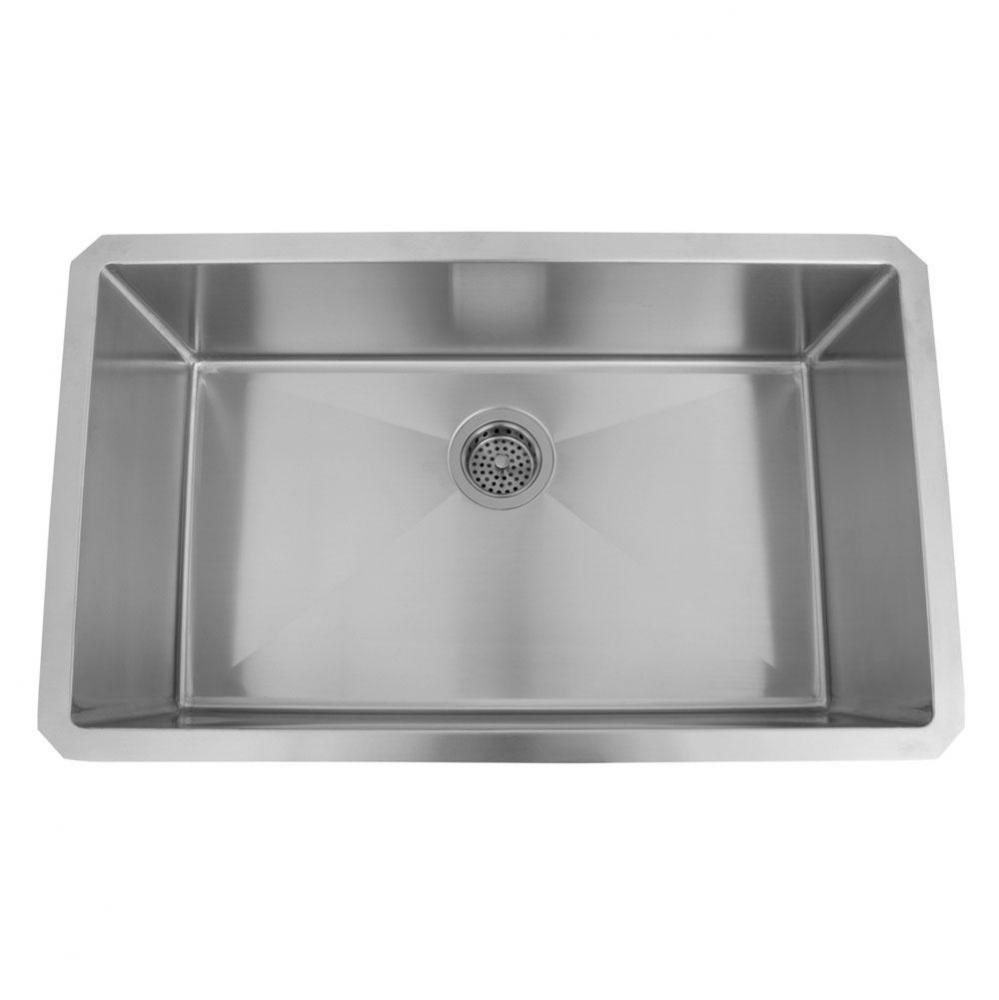 Donahue 30'' SS Wide Rectangular Undermount Sink