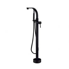 Barclay 7968-MB - Grimley Freestanding Faucet w/HS, Matte Black