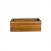 Barclay FSTSB6012-TK - Malaki 30'' Single Bowl FarmSink,Band Front, Teak