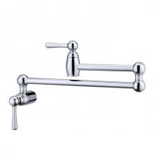 Barclay KFP602-CP - Dai Potfiller with Cold Water Only, Polished Chrome