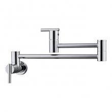 Barclay KFP604-CP - Dori Potfiller with Cold Water Only, Polished Chrome